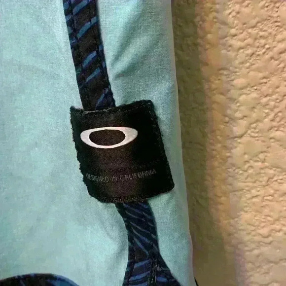 Oakley blue Men’s swim trunks sz S beach vacation resort wear swim suit shorts - Picture 2 of 7